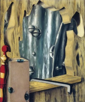  Surrealist Oil Painting - the silver gap 1926 Surrealist
